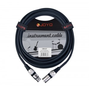 Μαύρο Καλώδιο XLR (θηλυκό σε αρσενικό) JOYO CM-07