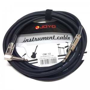 JOYO CM-12 Μαύρο Καλώδιο για Μουσικό Όργανο