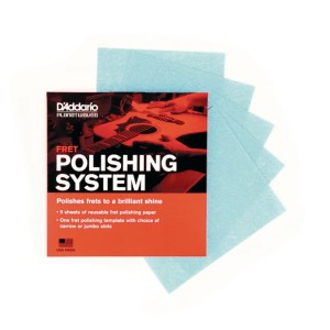 D'Addario PW-FRP φύλλα Καθαρισμού και Γυαλίσματος τάστων (5τμχ)