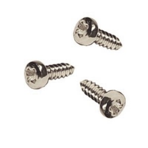 Βιδάκια Nickel 2,2x6,5mm για Κλειδιά Μουσικών Οργάνων - 20 τμχ