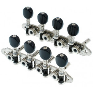 Κλειδιά Μπουζουκιού 8χορδου Grover MA-200 ΕS Nickel Μαύρο Κουμπί (4+4) Κλειδιά Μπουζουκιού 8χορδου Grover MA-200 ΕS Nickel Μαύρο Κουμπί (4+4)