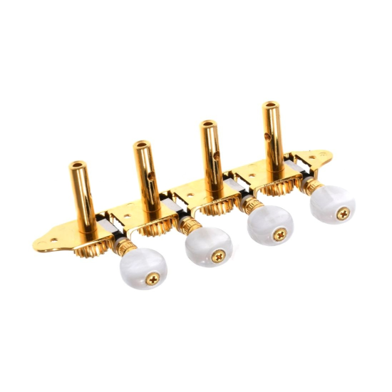 Κλειδιά Μπουζουκιού 8χορδου Grover MA-200 ΕS Gold με Λευκή Πέρλα Κουμπί  (4+4)