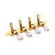 Κλειδιά Μπουζουκιού 8χορδου Grover MA-200 ΕS Gold με Λευκή Πέρλα Κουμπί  (4+4)