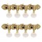Κλειδιά Μπουζουκιού 8χορδου Gotoh M-120S Χρυσά με Άσπρο Κουμπί (4+4)