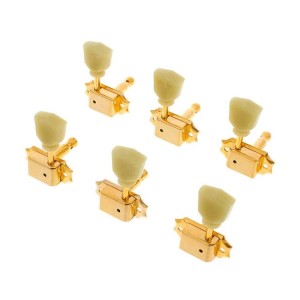 Κλειδιά Ηλεκτρικής Κιθάρας τύπου Les Paul και SG Gotoh SD90-SL Χρυσά (3+3)