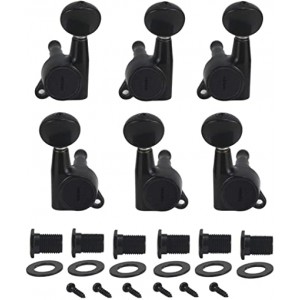 Κλειδιά Ακουστικής / Ηλεκτρικής Κιθάρας Gotoh SG381-05 Μαύρα (3+3)