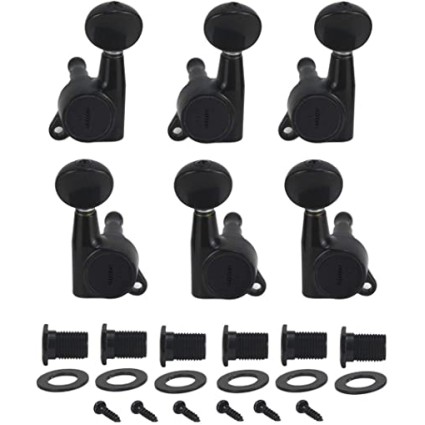 Κλειδιά Ακουστικής / Ηλεκτρικής Κιθάρας Gotoh SG381-05 Μαύρα (3+3)