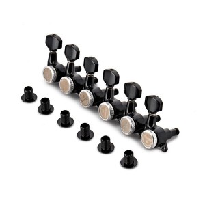 Gotoh SG381-07 MG-T Μαύρα Κλειδιά Ηλεκτρικής Κιθάρας (σετ από 6)