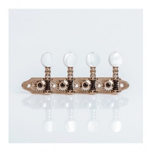 Κλειδιά Μπουζουκιού 8χορδου Grover MA-200 Nickel με Κουμπί Λευκή Πέρλα (4+4)