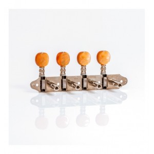 Κλειδιά Μπουζουκιού 8χορδου Grover MA-200 ΕS Nickel με Κουμπί Καφέ Πέρλα (4+4) Κλειδιά Μπουζουκιού 8χορδου Grover MA-200 ΕS Nickel με Κουμπί Καφέ Πέρλα (4+4)