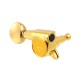 Gotoh SG381-05 Χρυσά (σετ από 6) Κλειδιά Ηλεκτρικής Κιθάρας Αριστερόχειρα