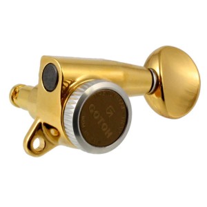 Gotoh SG381-05 MG-T Χρυσά Κλειδιά Ηλεκτρικής Κιθάρας (σετ από 6)