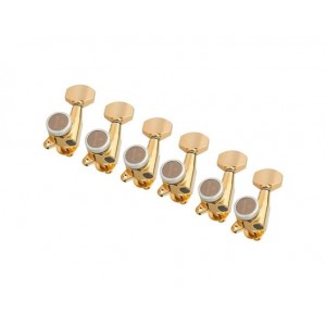Gotoh SG381-07 MG-T Χρυσά Κλειδιά Ηλεκτρικής Κιθάρας (σετ από 6)