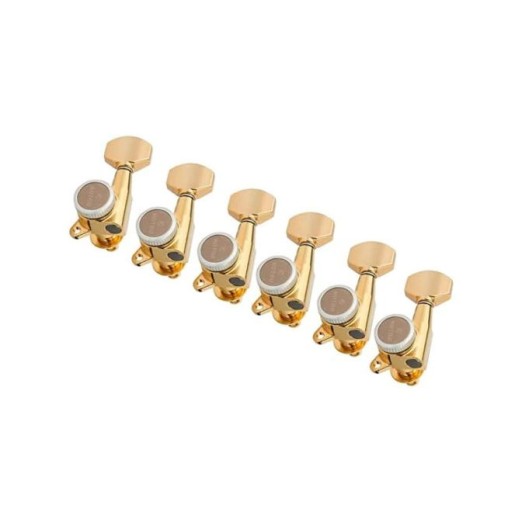 Gotoh SG381-07 MG-T Χρυσά Κλειδιά Ηλεκτρικής Κιθάρας (σετ από 6)