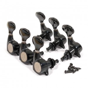 Gotoh SGL510Z-L5 Μαύρα (3+3) Κλειδιά Ακουστικής / Ηλεκτρικής Κιθάρας