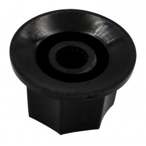 Καπάκι Ποτενσιόμετρου Hosco KB-140L Μαύρο JB type  - Μέγεθος Μετρικό