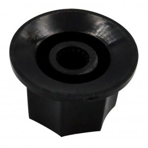 Καπάκι Ποτενσιόμετρου Hosco KB-140S Μαύρο JB type  - Μέγεθος Μετρικό