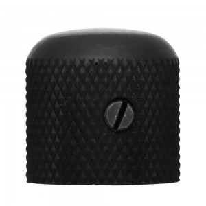 Καπάκι Ποτενσιόμετρου Μεταλλικό Hosco MKB-18I Μαύρο - Μέγεθος Ίντσας