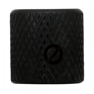 Καπάκι Ποτενσιόμετρου Μεταλλικό Flat Hosco MKB-19FF Μαύρο - Μέγεθος Μετρικό