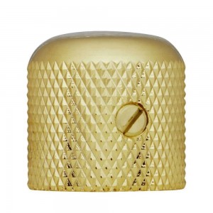 Καπάκι Ποτενσιόμετρου Μεταλλικό Hosco MKG-18I Χρυσό - Μέγεθος Ίντσας