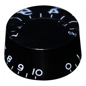 Καπάκι Ποτενσιόμετρου Hosco KB-110 Μαύρο (Speed) - Μέγεθος Μετρικό