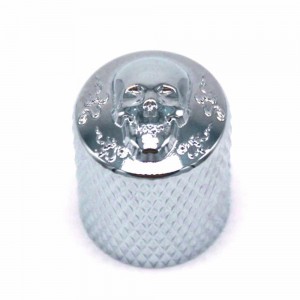 Καπάκι Ποτενσιόμετρου Gotoh VK-ART-02 (Skull) Chrome Καπάκι Ποτενσιόμετρου Gotoh VK-ART-02 (Skull) Chrome