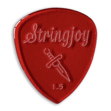 Πένα Stringjoy Dagger 1.5mm Acrylic Picks - σετ 2 τμχ