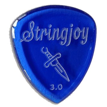 Πένα Stringjoy Dagger 3mm Acrylic Picks - σετ 2 τμχ