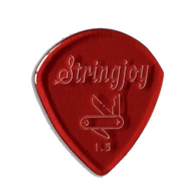 Πένα Stringjoy Pocketknife 1.5mm Acrylic Picks - σετ 2 τμχ