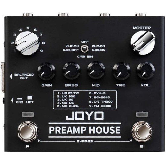 Joyo R-15 Preamp House (Preamp Simulator)