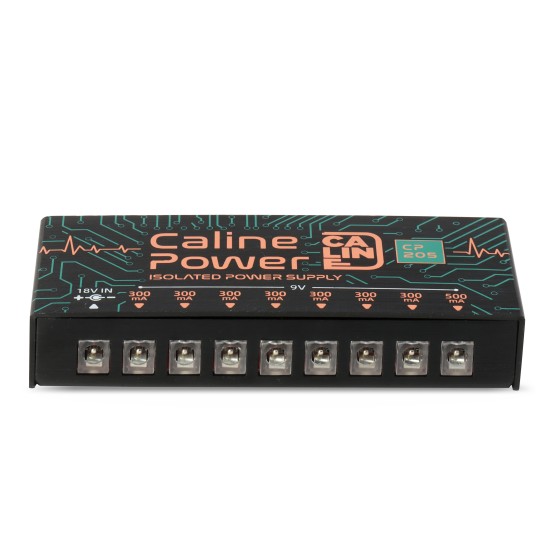 Τροφοδοτικό 8 DC εξόδων Caline CP-205 Fully Isolated Power supply with IC design