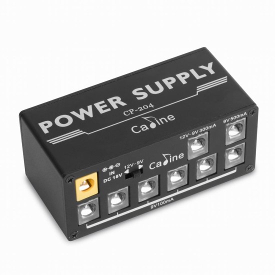 Τροφοδοτικό 8 DC εξόδων Caline CP-204 Mini Power Supply