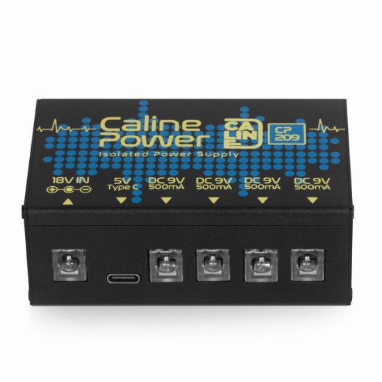 Τροφοδοτικό 4 DC εξόδων Caline CP-209 Mini Fully isolated Multiple outputs power supply
