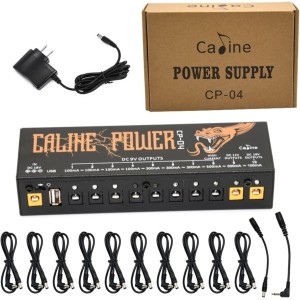 Τροφοδοτικό 10 DC εξόδων Caline CP-04 Pedal Power Supply with USB Port