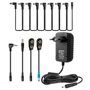 Τροφοδοτικό 9V JOYO JP-03 (EU) - Πλήρες σετ για 8 πετάλια