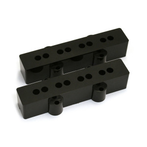 Καπάκια Για Μαγνήτες jazz bass Dizzy Tunes JB-BK Μαύρο set of 2