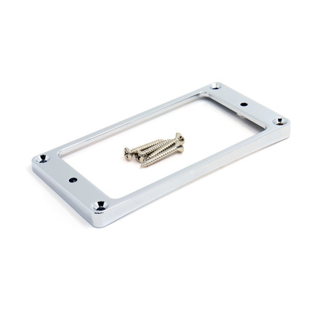 Μεταλλικό Pickup Ring Chrome Curved 3mm / 5mm για Humbucker 