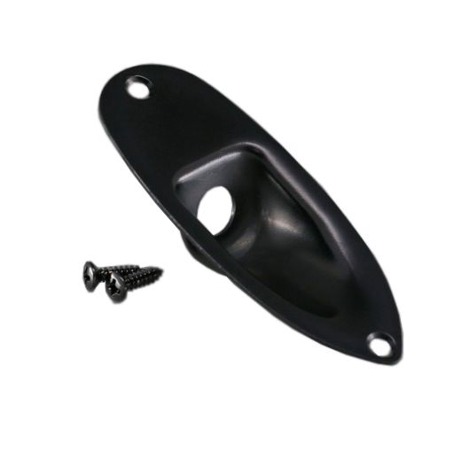 Jack Plate για Stratocaster Gotoh JCS-1 Black