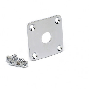 Jack Plate Τετράγωνο για Ηλεκτρική Κιθάρα Gotoh JCB-4 Chrome Jack Plate Τετράγωνο για Ηλεκτρική Κιθάρα Gotoh JCB-4 Chrome