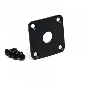 Jack Plate Τετράγωνο για Ηλεκτρική Κιθάρα Gotoh JCB-4 Μαύρο Jack Plate Τετράγωνο για Ηλεκτρική Κιθάρα Gotoh JCB-4 Μαύρο