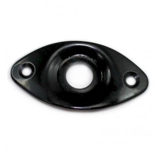 Jack Plate για Ηλεκτρική Κιθάρα Samwoo HJ002 BK Jack Plate για Ηλεκτρική Κιθάρα Samwoo HJ002 BK