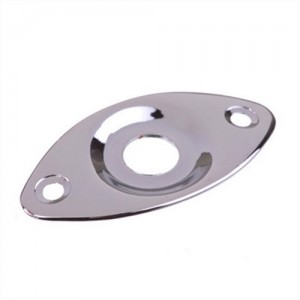 Jack Plate για Ηλεκτρική Κιθάρα Samwoo HJ002 CR Jack Plate για Ηλεκτρική Κιθάρα Samwoo HJ002 CR