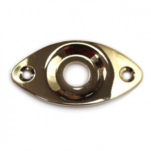 Jack Plate για Ηλεκτρική Κιθάρα Samwoo HJ002 GD Jack Plate για Ηλεκτρική Κιθάρα Samwoo HJ002 GD