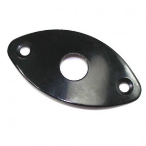 Jack Plate Οβάλ για Ηλεκτρική Κιθάρα Samwoo HJ003 BK Jack Plate Οβάλ για Ηλεκτρική Κιθάρα Samwoo HJ003 BK