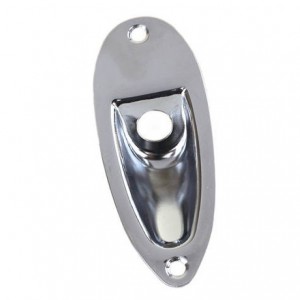 Jack Plate για Stratocaster Samwoo HJ001 CR Jack Plate για Stratocaster Samwoo HJ001 CR