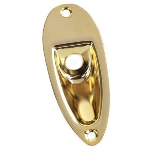 Jack Plate για Stratocaster Samwoo HJ001 GD Jack Plate για Stratocaster Samwoo HJ001 GD