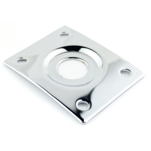 Jack Plate Παραλληλόγραμμο για Ηλεκτρική Κιθάρα Samwoo HJ005 CR