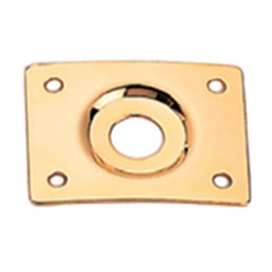 Jack Plate Παραλληλόγραμμο για Ηλεκτρική Κιθάρα Samwoo HJ005 GD