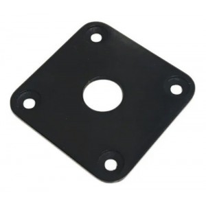 Jack Plate Τετράγωνο για Ηλεκτρική Κιθάρα Samwoo HJ015 BK Jack Plate Τετράγωνο για Ηλεκτρική Κιθάρα Samwoo HJ015 BK