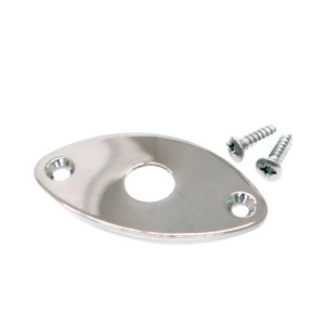 Jack Plate Οβάλ για Ηλεκτρική Κιθάρα Gotoh JCB-2 Chrome Jack Plate Οβάλ για Ηλεκτρική Κιθάρα Gotoh JCB-2 Chrome